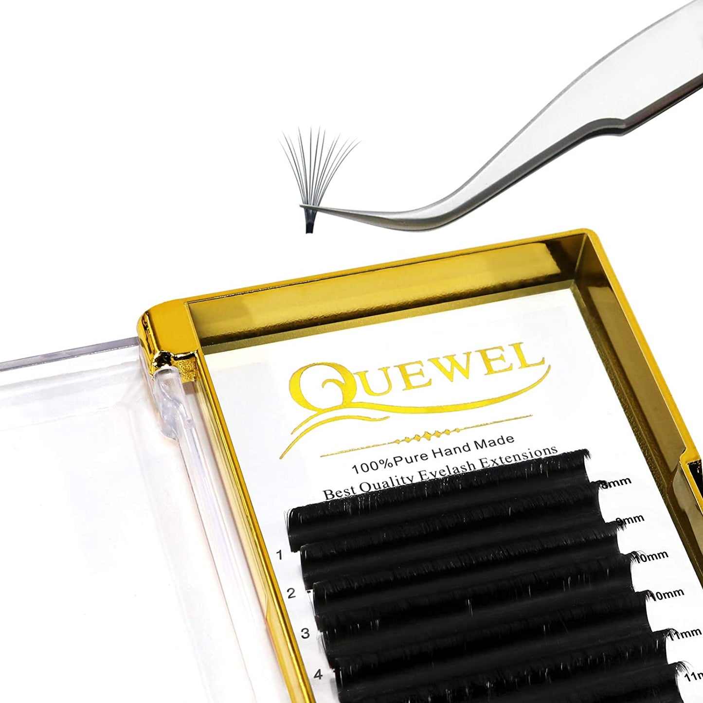 Volume Eyelash Extensions | 0.03-0.12Mm | C/CC/D/DD Curl | 8-25Mm Length | Easy Fan 2D-20D Self Fanning Volume Lashes 0.07D Mix-8-15Mm Long Lasting Blooming Lashes(0.07D Mix8-15)