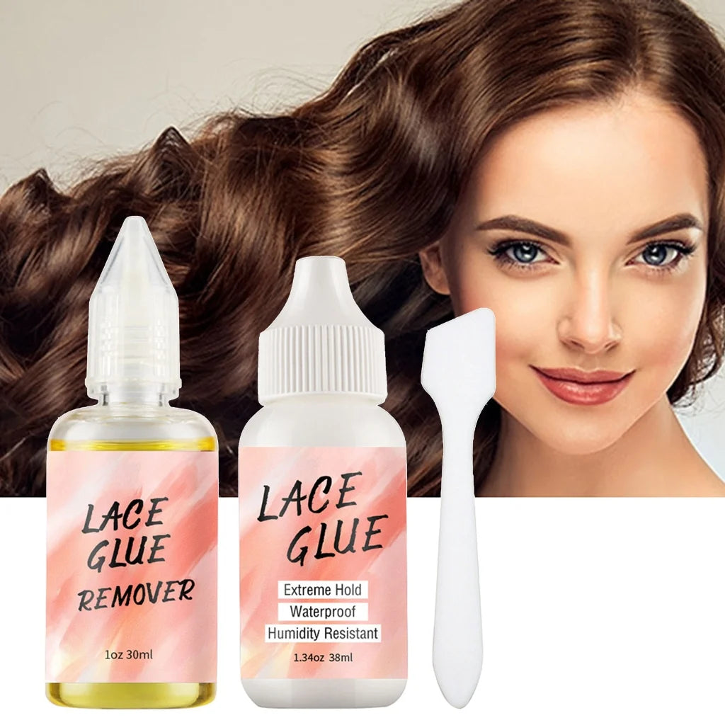 Wig Glue Lace Glue Waterproof Wig Glue for Front Lace Wig Transparent Lace