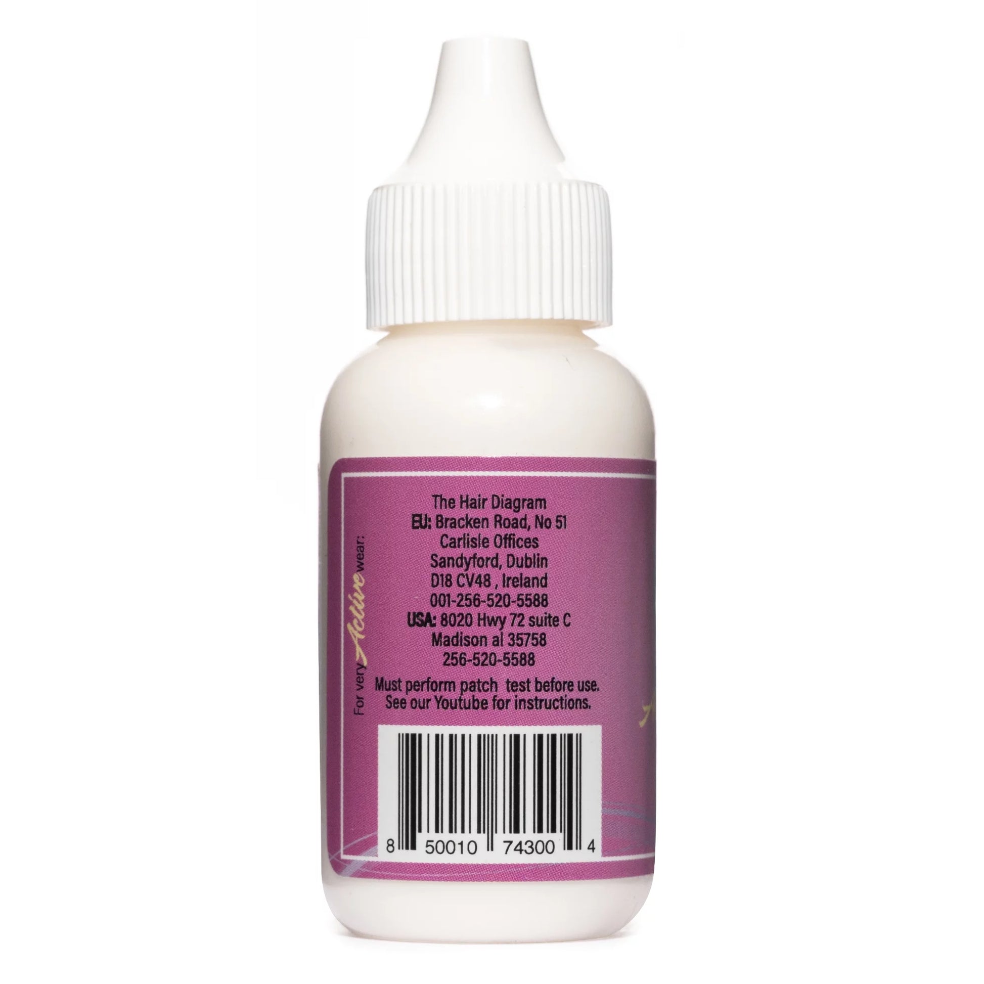 Bold Hold Active for Oily Skin, Lace Wig Glue/Adhesive, Water-Based Non-Toxic (1.3 Oz)