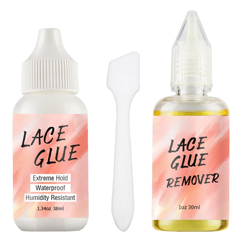 Wig Glue Lace Glue Waterproof Wig Glue for Front Lace Wig Transparent Lace